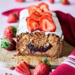 Cake aux fraises vegan